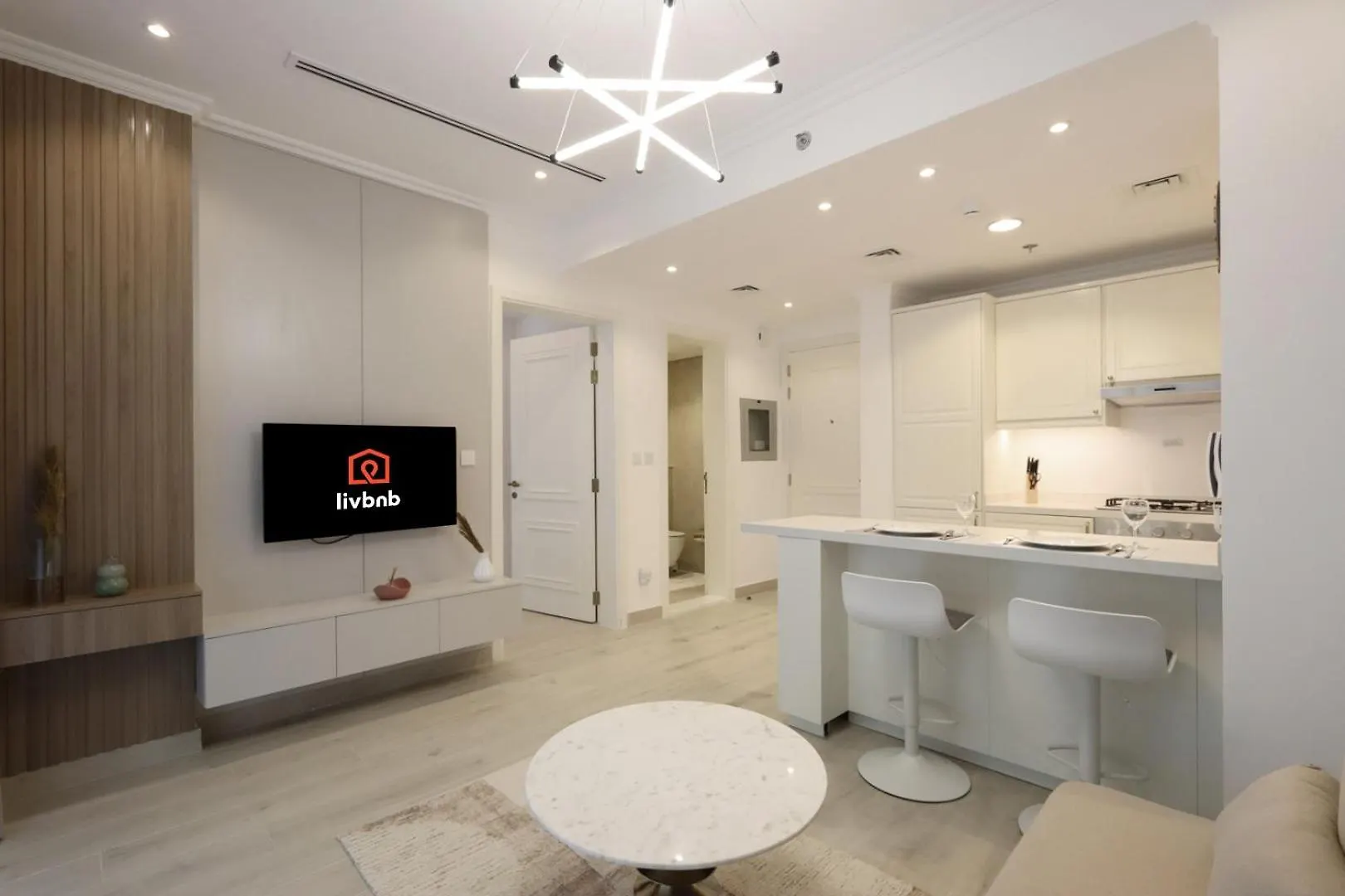 Apartment Livbnb-Radiant, Upgraded 1B Unit In District 14, Jvc Dubai
